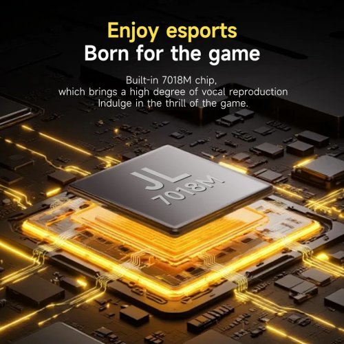 Слушалки Ajazz AJ-AHM08MAX-PWB (снимка 9)