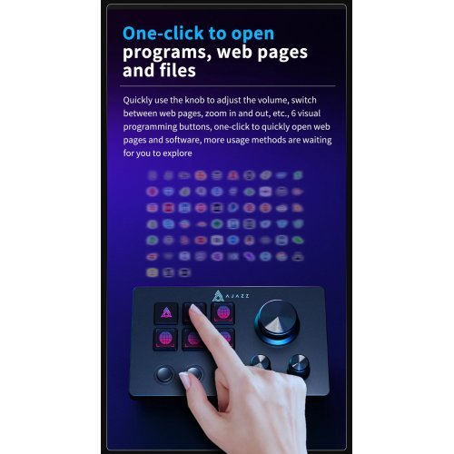 I/O модул Ajazz AJ-AKP03E-BK (снимка 13)