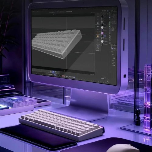 Клавиатура MadLions NANO-68-WH-MAP (снимка 7)