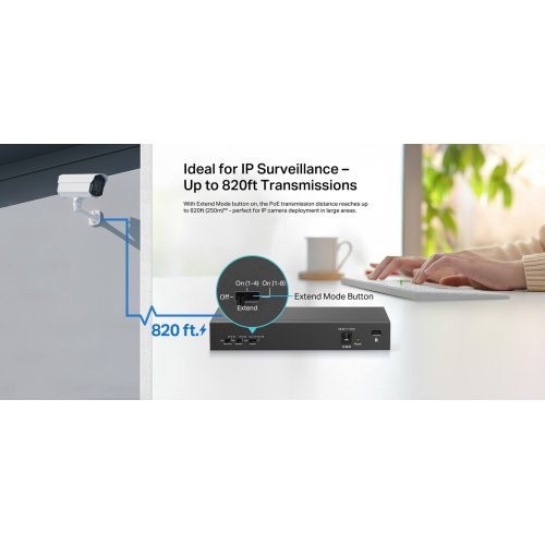 Суич TP-Link LS110P (снимка 4)