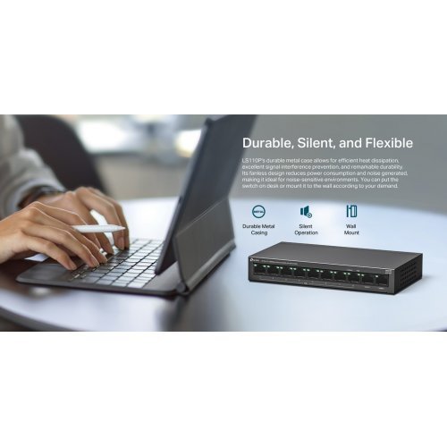 Суич TP-Link LS110P (снимка 8)