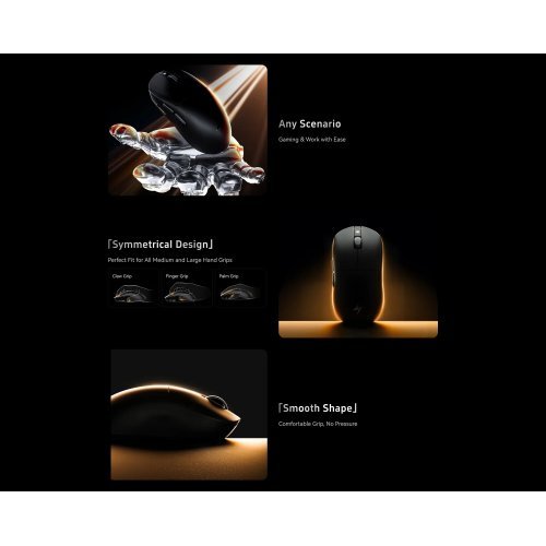 Мишка ATK ATK-A9-PLUS-WH (снимка 6)