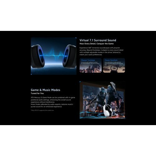 Слушалки ATK M1-MERCURY-BK (снимка 3)