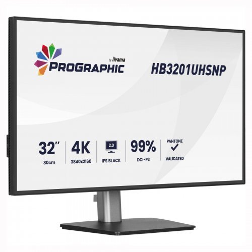 Монитор iiyama HB3201UHSNP-B1 (снимка 3)