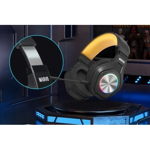 Слушалки Marvo MARVO-HG9084W-BK (снимка 10)