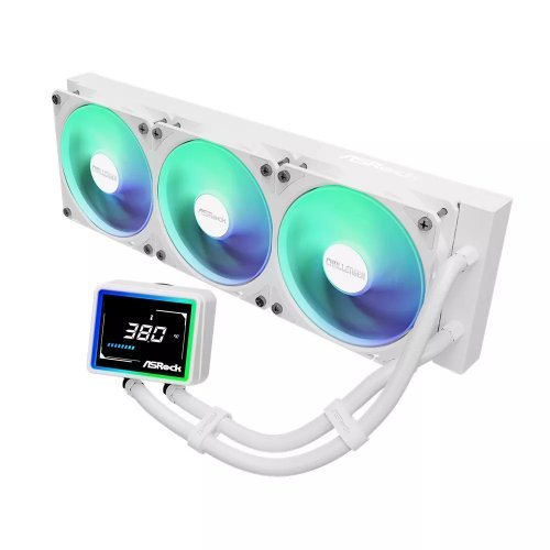 Охлаждане ASRock CHALLENGER WHITE 360 DIGITAL 90-ACLA36-WAAGA6 (снимка 2)