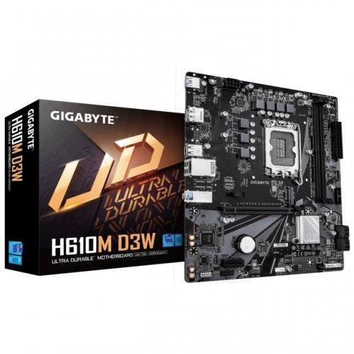 Дънна платка Gigabyte H610M D3W (снимка 4)