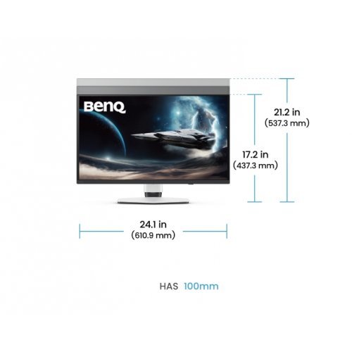Монитор BenQ 9H.LP2LA.TBE (снимка 7)