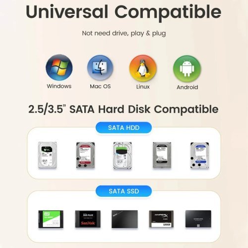 Кутия за диск Orico DD18C3-EU-BK-BP (снимка 6)