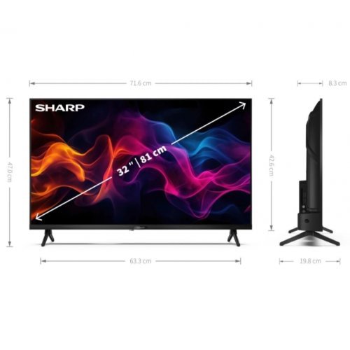 Телевизор Sharp 32GF3265E (снимка 8)