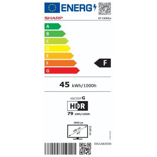 Телевизор Sharp 43HL4265E (снимка 8)
