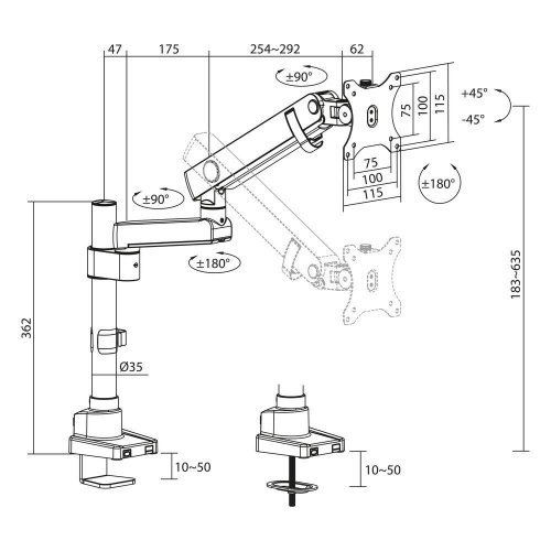 Стойки и стендове > ACT AC8327 (снимка 9)