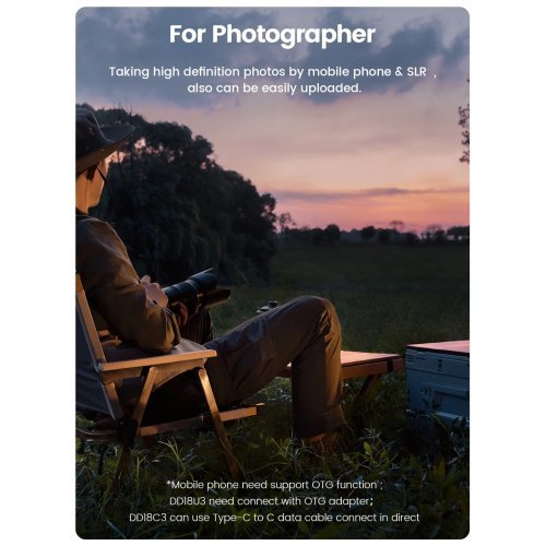 Кутия за диск Orico DD28C3-C-EU-BK-BP (снимка 8)