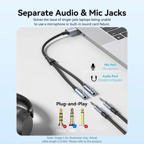 Звукова карта Vention CVHHC (снимка 3)