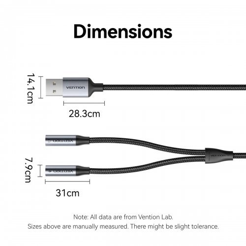 Звукова карта Vention CVHHC (снимка 9)