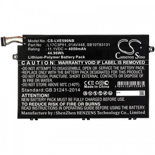 Батерия за лаптоп Cameron Sino CS-LVE590NB (снимка 1)