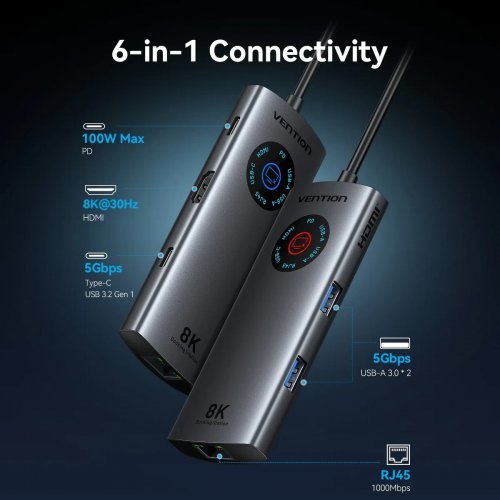 Докинг станция Vention TQZHB (снимка 3)