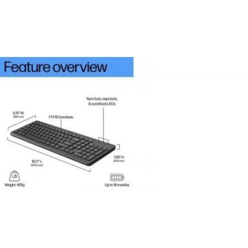 Клавиатура HP 805T1AA#ABB (снимка 9)