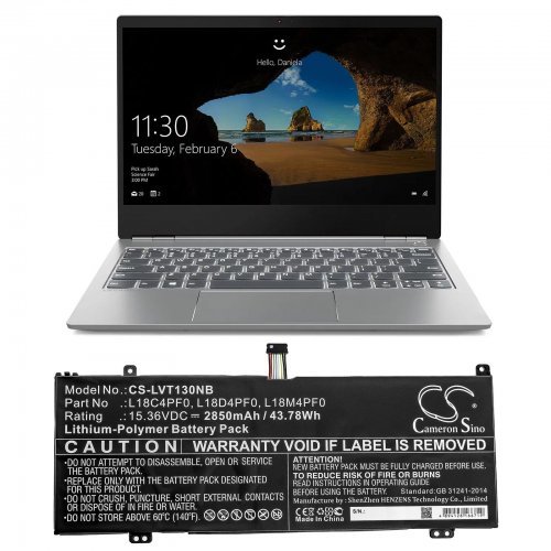 Батерия за лаптоп Cameron Sino CS-LVT130NB (снимка 4)