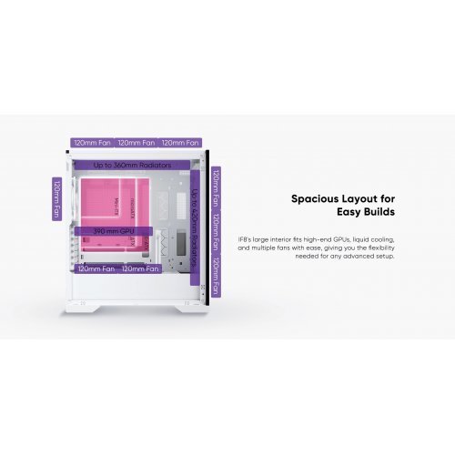 Компютърна кутия 1stPlayer IF8-BK-4FO7-14 (снимка 19)