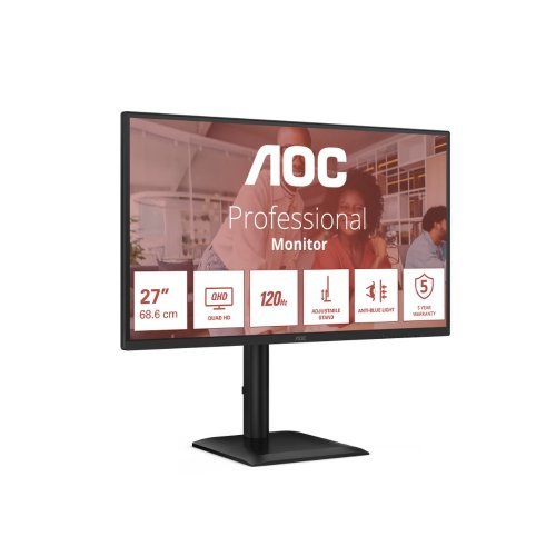 Монитор AOC Q27E4U (снимка 1)