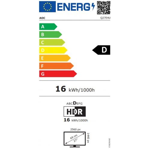 Монитор AOC Q27E4U (снимка 13)