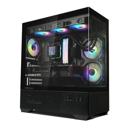 Компютърна кутия Zalman ZM-CHRONIX-V2-BLACK (снимка 5)