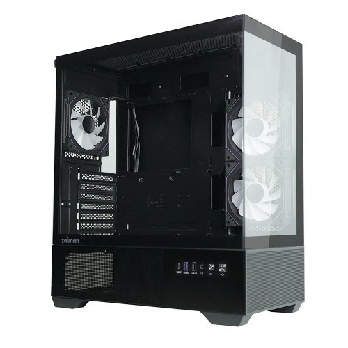 Компютърна кутия Zalman ZM-CHRONIX-V2-BLACK (снимка 8)