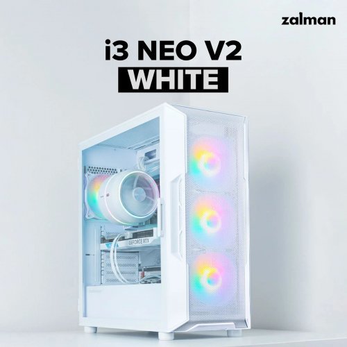 Компютърна кутия Zalman ZM-I3-NEO-V2-WH (снимка 14)