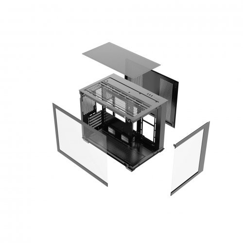 Компютърна кутия Darkflash B275-PRO-6F-BK (снимка 19)