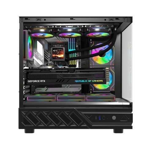 Компютърна кутия Darkflash DS950-6F-BK (снимка 9)