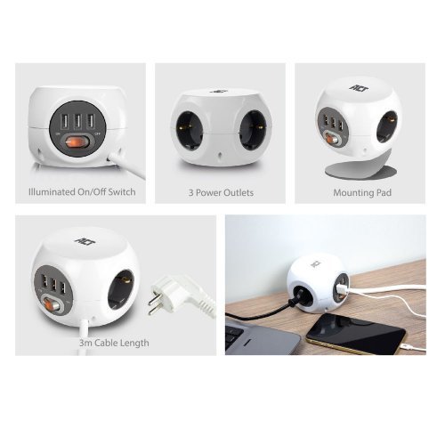 Разклонител ACT AC2410 (снимка 9)