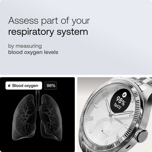 Ръчен часовник Withings HWA10-MODEL 10-ALL-INT (снимка 7)