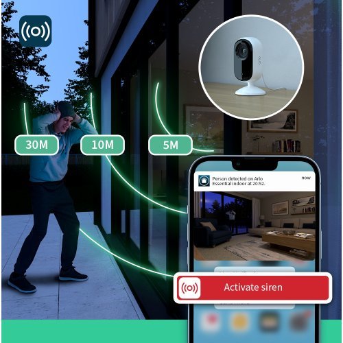 IP камера Arlo VMC3260-100EUS (снимка 8)