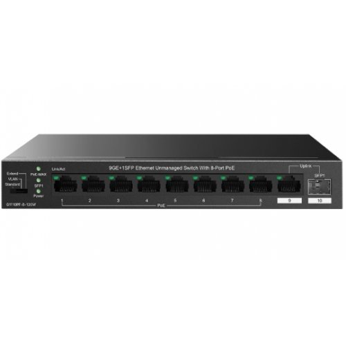 Суич IP-Com G1110PF-8-120W (снимка 1)