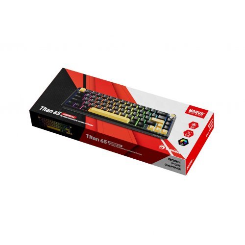 Клавиатура Marvo MARVO-KG984W-BK (снимка 8)