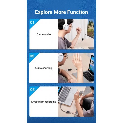 Звукова карта Vention CDYB0 (снимка 7)