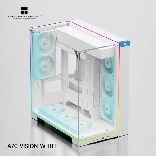 Компютърна кутия Thermalright TR-A70-VISION-WH (снимка 3)
