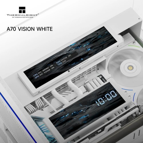 Компютърна кутия Thermalright TR-A70-VISION-WH (снимка 7)