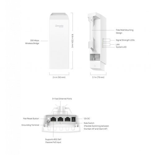 Access Point TP-Link EAP100-Bridge KIT (снимка 11)