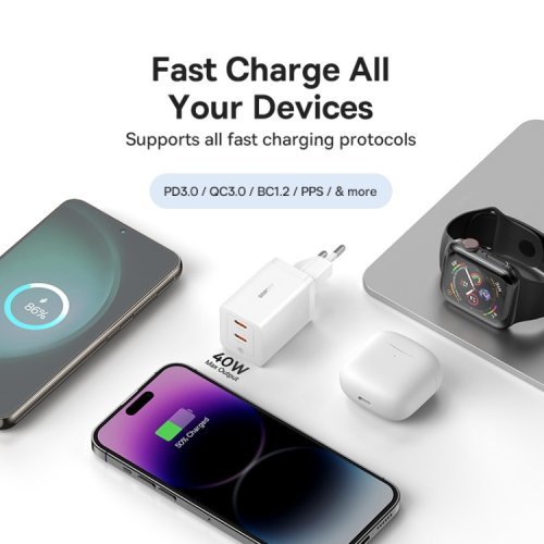 Зарядно устройство Baseus CCGP180102 (снимка 6)