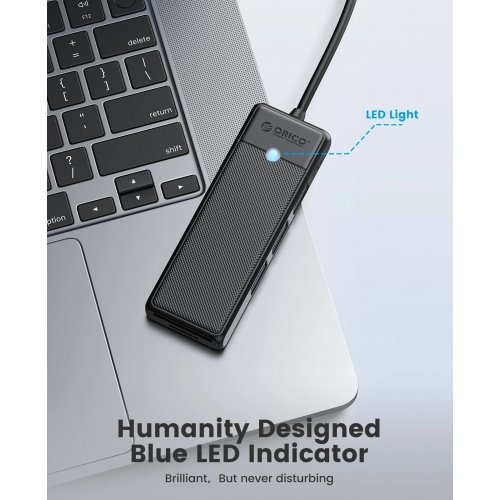 USB хъб Orico PAPW4A-C3-015-WH-EP (снимка 7)