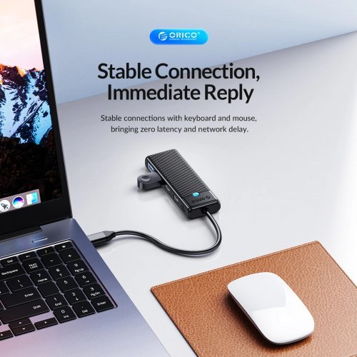 USB хъб Orico PAPW2AC-C3-05-BK-EP (снимка 15)