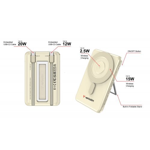 Мобилна батерия Verbatim 32253 (снимка 12)