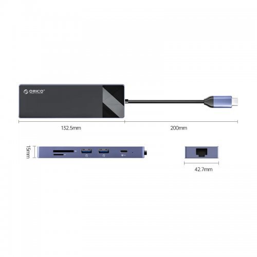 Докинг станция Orico DM-10P-BK-BP (снимка 3)