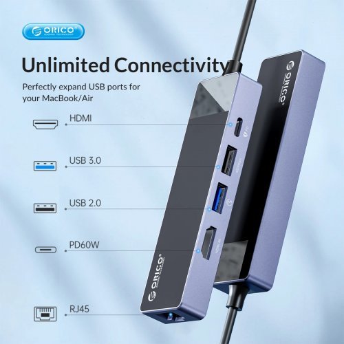 Докинг станция Orico DM-10P-BK-BP (снимка 8)