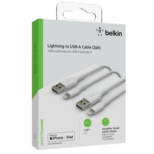 USB кабел Belkin CAA001bt1MWH2PK (снимка 5)