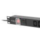 Разклонител Lanberg PDU-08I-0200-C20-BK