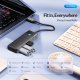 USB хъб Orico PAPW2AC-C3-05-BK-EP