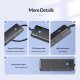 USB хъб Orico PAPW2AC-C3-05-BK-EP